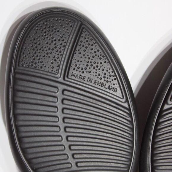 NWOB Hotter Made in UK Black Leather Comfort Ballet Flats ~ Women Size 11 (9 UK) - Picture 11 of 13